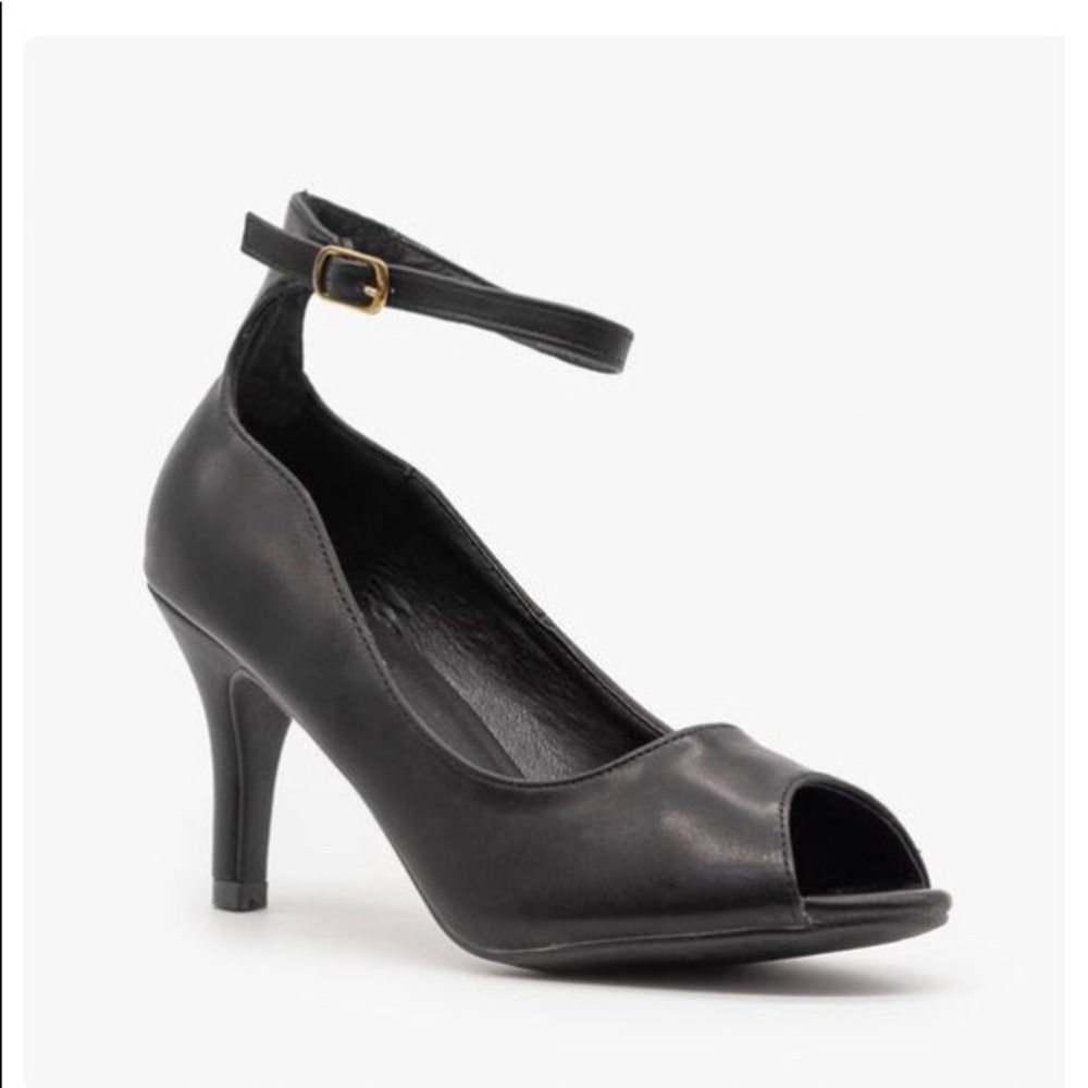 Cute Peep Toe Heels last one 7.5 - Picture 2 of 5